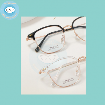 Gọng nhựa càng kính titanium mã 8151